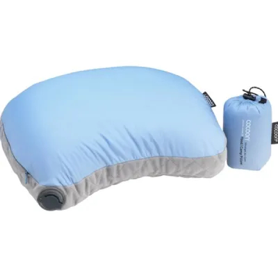 Cocoon Air Core Pillow Hood/Camp UL 28X37 Light-Blue/Grey, kuva 1 / 1