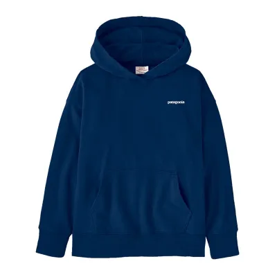 Patagonia K's Hoody Sweatshirt P-6 Logo: New Navy, kuva 1 / 1