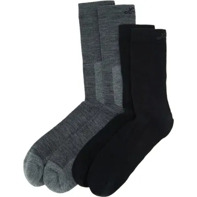 Lundhags Merino Trekking Sock Combo Mid Light Grey Melange/Black, kuva 1 / 1