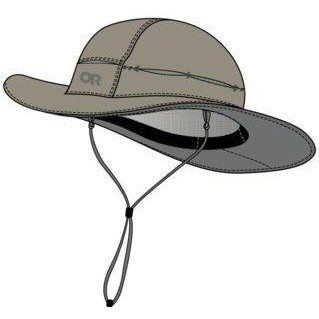 Outdoor Research Sunbriolet Sun Hat Solid Khaki