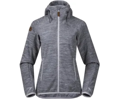 Bergans Hareid Fleece Jacket Women Aluminium, kuva 1 / 1
