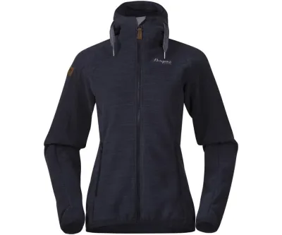 Bergans Hareid Fleece Jacket Women Dark Navy, kuva 1 / 1