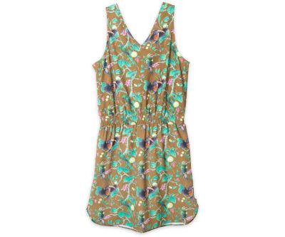 KAVU Ensenada Dress Women Rainforest Verde
