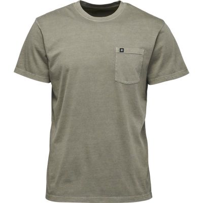 Black Diamond M Diamond Patch Ss Pocket Tee Walnut