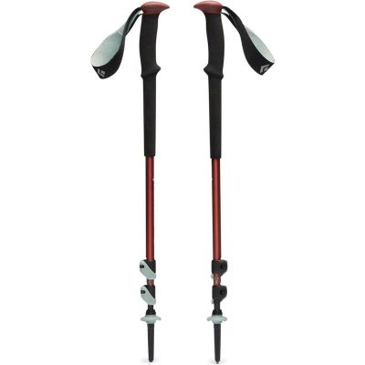 Black Diamond Trail Trekking Poles Iron Red