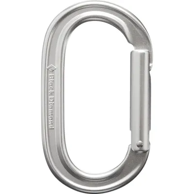 Black Diamond Oval Keylock Carabiner Polished, kuva 1 / 1
