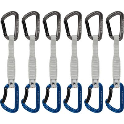 Mammut Workhorse Keylock 17 cm 6-Pack Quickdraws Grey/Blue