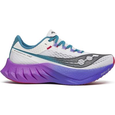Saucony Endorphin Pro 4 Womens White/Shadow