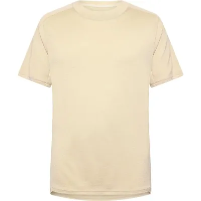 KnowledgeCotton Apparel Cleaver Wool 175 Single Constructed T-Shirt Light Feather Gray, kuva 1 / 1