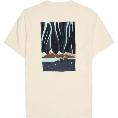 KnowledgeCotton Apparel Regular Single Jersey Hik Printed T-Shirt Egret | Alk. 51,00 €