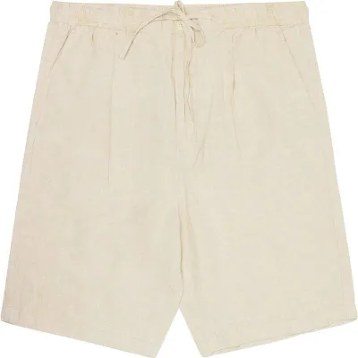 KnowledgeCotton Apparel Fig Loose Linen Shorts Light Feather Gray, kuva 1 / 1