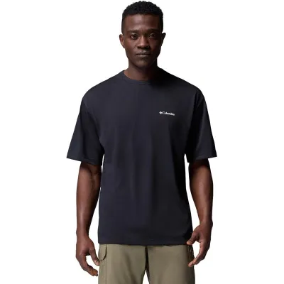 Columbia M Cedar Trail Back Graphic Tee Black/Trailguide Icons, kuva 1 / 1