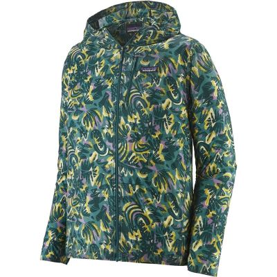 Patagonia M's Houdini Jkt Wild Botanist: Wetland Blue