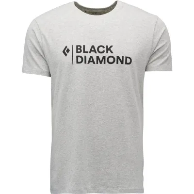 Black Diamond M Mini Stacked Ss Tee Nickel Heather, kuva 1 / 1
