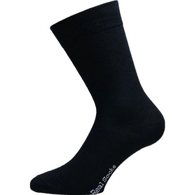 Real Socks Empty Space Basic Black