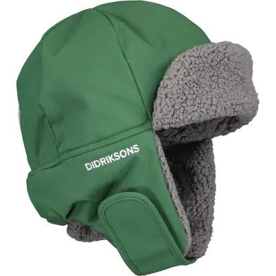 Didriksons Biggles Cap 6 Pine Green, kuva 1 / 1