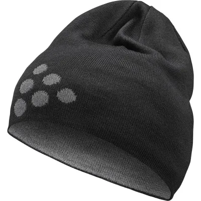 Craft ADV NORDIC TRAININGMERINO LOGO HAT Black/Black, kuva 1 / 1