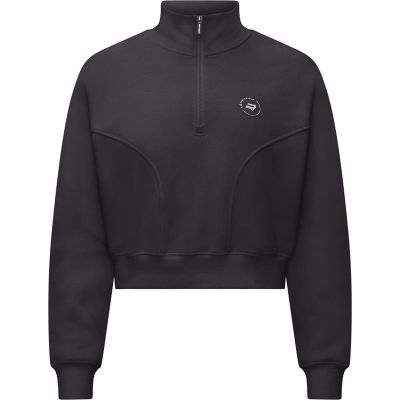 Röhnisch Soft Sweat Half Zip Obsidian Black