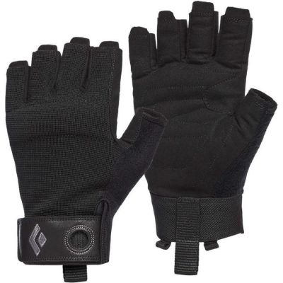Black Diamond Crag Half-Finger Gloves Men Black
