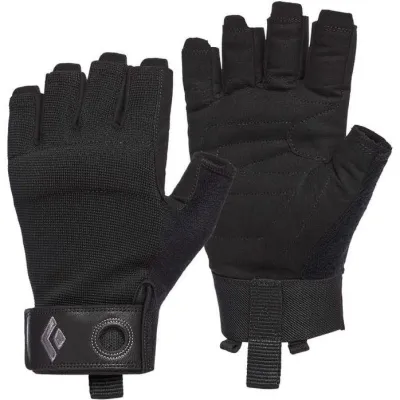Black Diamond Crag Half-Finger Gloves Men Black, kuva 1 / 1