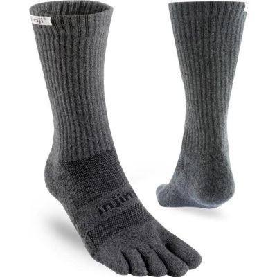 Injinji Trail Midweight Crew Granite