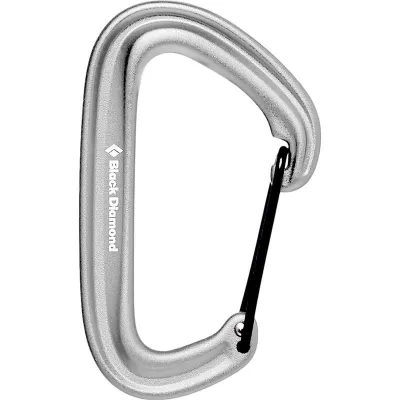 Black Diamond Litewire Carabiner Gray, kuva 1 / 1