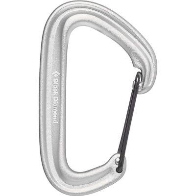 Black Diamond Litewire Carabiner Light Gray