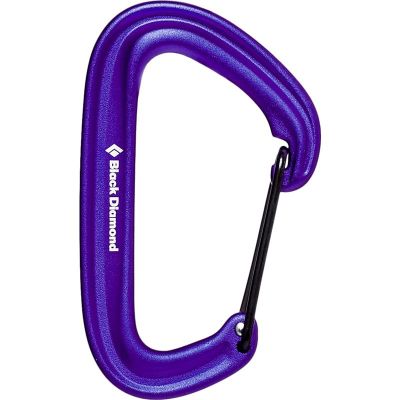 Black Diamond Litewire Carabiner Purple