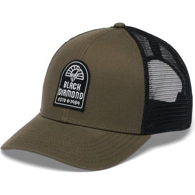 Black Diamond Bd Trucker Hat Basalt-Black-Black Cam Patch