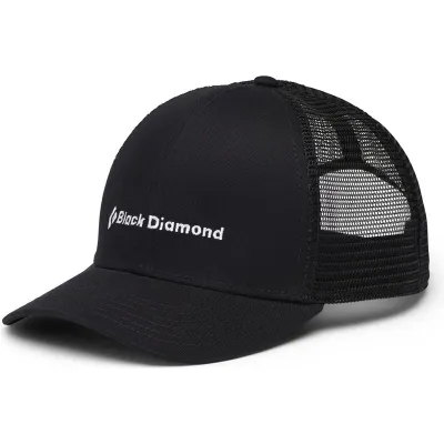 Black Diamond Bd Trucker Hat Black-Black-Bd Wordmark, kuva 1 / 1