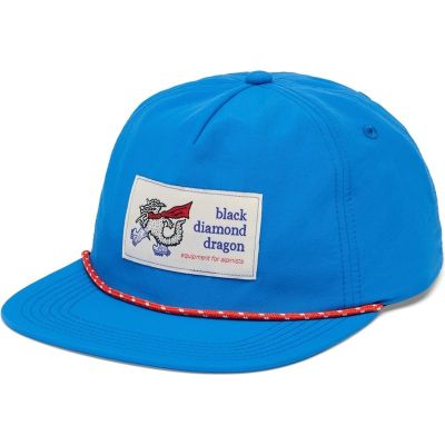 Black Diamond Synthetic Rope Hat Drifter Blue-Wht Dragon Patch | Alk. 46,37 €
