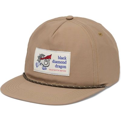 Black Diamond Synthetic Rope Hat Mushroom-White Dragon Patch