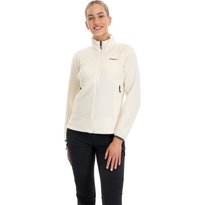 Bergans Rabot Merino FleeceMidlayer Jacket Women Vanilla White