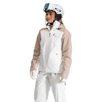 Bergans Oppdal 3L Shell Jacket Women Arctic White/Sandstone, kuva 1 / 1