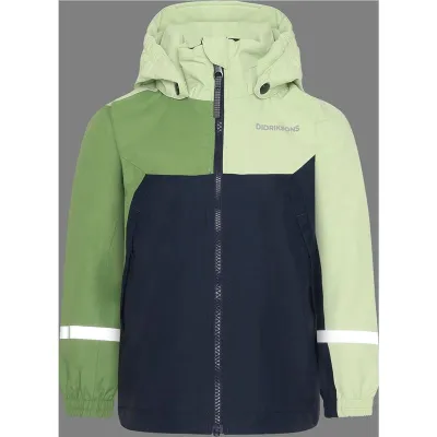 Didriksons Pilvi Kids Jkt Light Algae Green, kuva 1 / 1