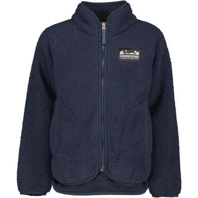 Didriksons Gibbs Kids Fullzip 2 Navy