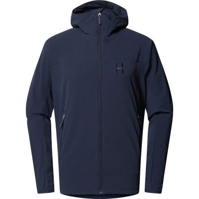 Haglöfs Rosson Softshell Hood Men Tarn Blue