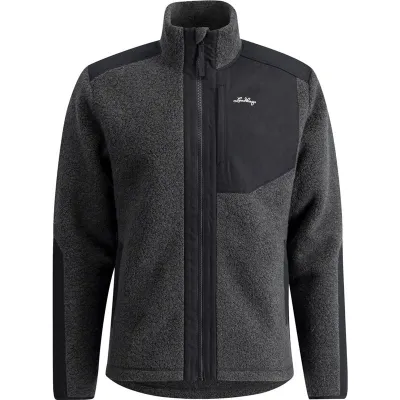 Lundhags Saruk Wool Pile MidFull Zip M Charcoal, kuva 1 / 1