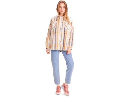 KnowledgeCotton Apparel Lillian Check Overshirt Women, kuva 1 / 1
