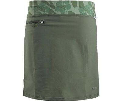 Skhoop Outdoor Knee Skort Women Dk. Green