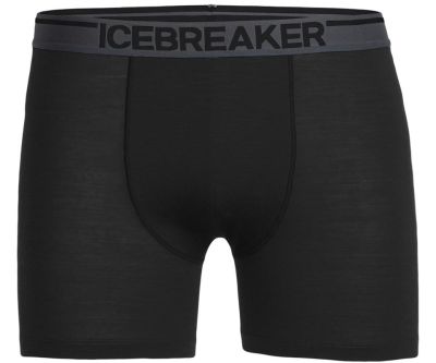Icebreaker Anatomica Boxers Mens Black