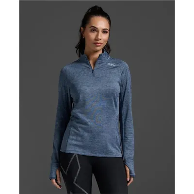 2XU Ignition 1/4 Zipen Indigo/Halogen Reflective, kuva 1 / 1