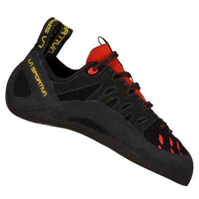 La Sportiva Tarantulace Climbing Shoes Men Black/Poppy