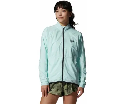 Mountain Hardwear Kor Airshell Full Zip Jacket Women Pale Ice