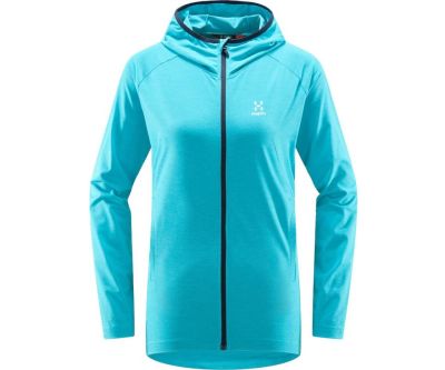 Haglöfs Mirre Mid Hooded Jacket Women Maui Blue