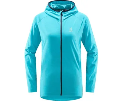 Haglöfs Mirre Mid Hooded Jacket Women Maui Blue, kuva 1 / 1