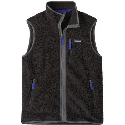 Patagonia M's Retro Pile Vest Black W/Forge Grey, kuva 1 / 1