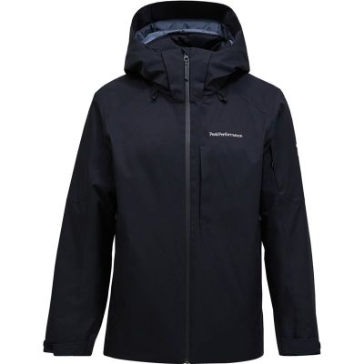 Peak Performance M Maroon Insulated Jacket Black