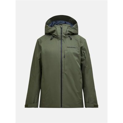 Peak Performance M Maroon Insulated Jacket Pine Needle