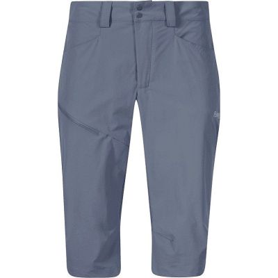 Bergans Vandre Light Softshell Long Shorts Women Granite Blue